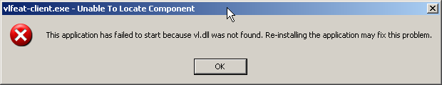 vl.dll was not found